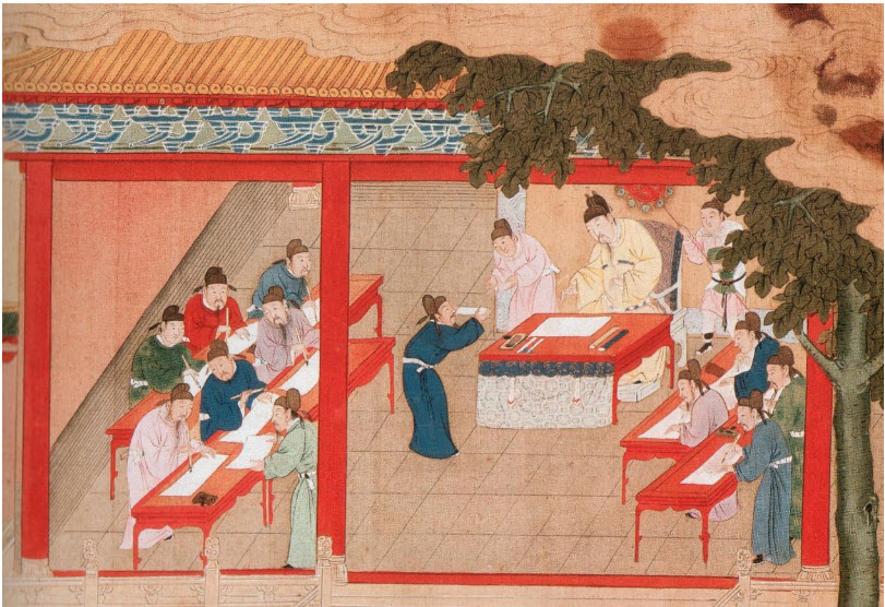 Palace Examination at Kaifeng, Song Dynasty, China.
